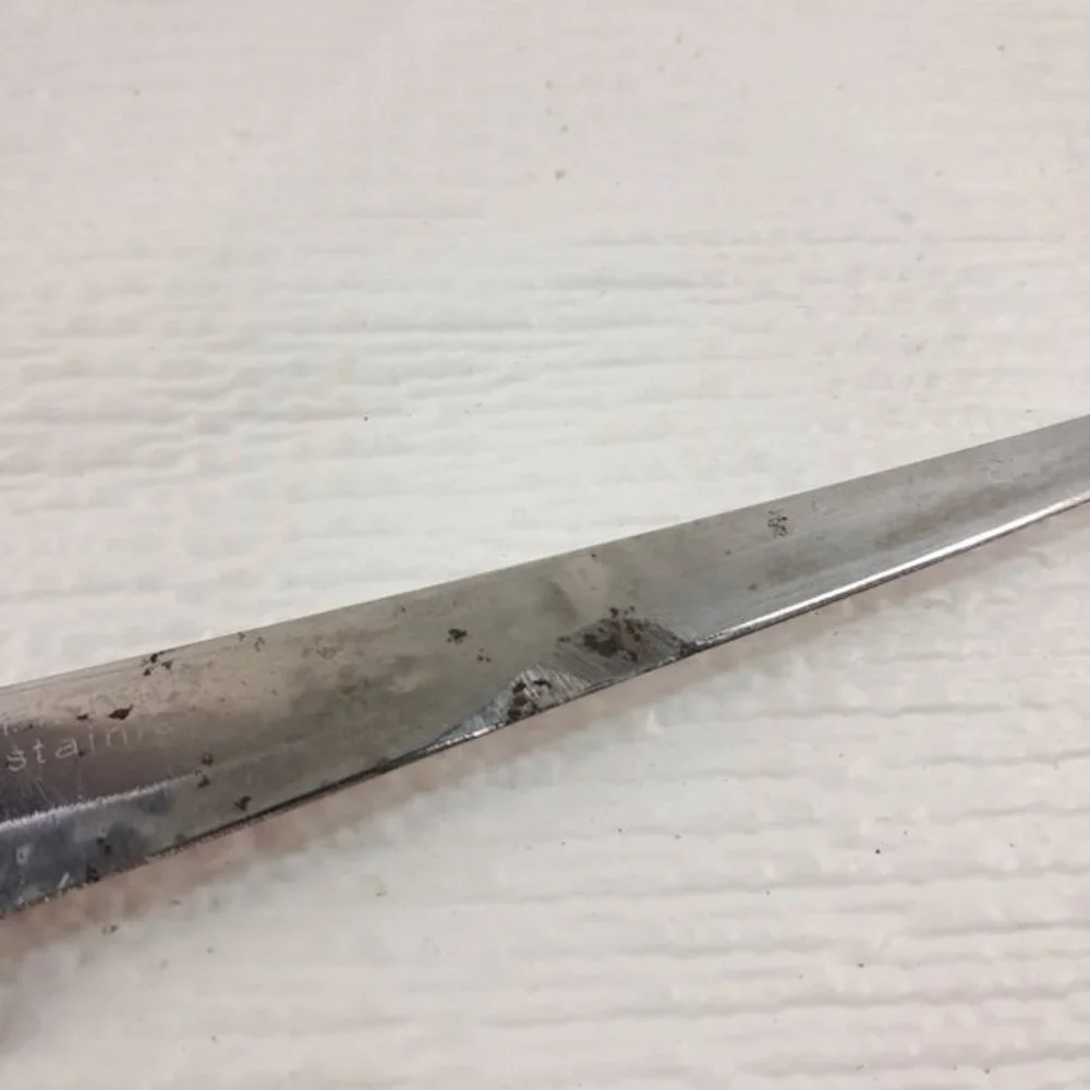 Vintage Fiskars Finald‎ Normark Filet Knife Nor Mark stainless steel black READ